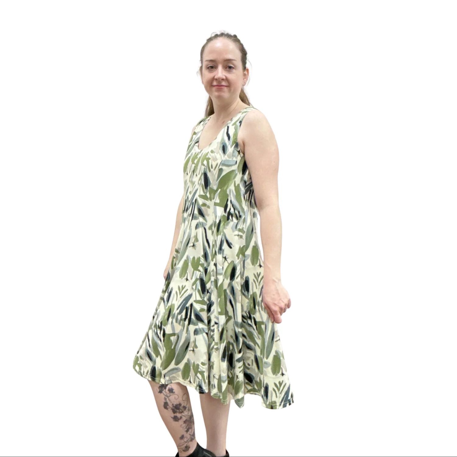 Printed Circle Dress