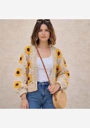 Sunflower Cardigan