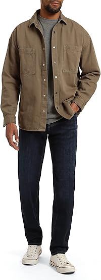 Steve Athletic Fit Deep Brushed Organic Move