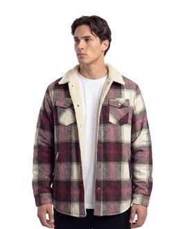 Plaid Sherpa Jacket