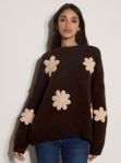 Embroidered Pure Daisies Jumper Sweater