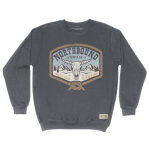 Cattle Skull Crewneck Fleece