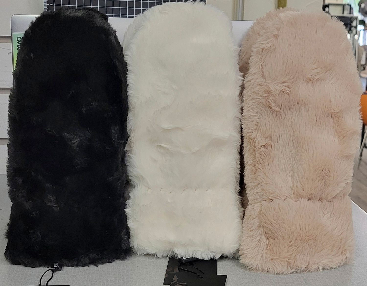 Faux Fur Mittens