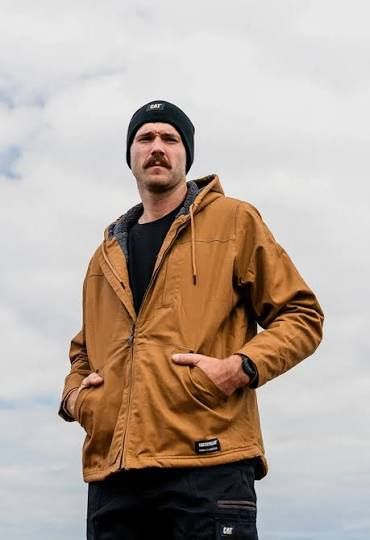 Hooded Sherpa Lined Jacket