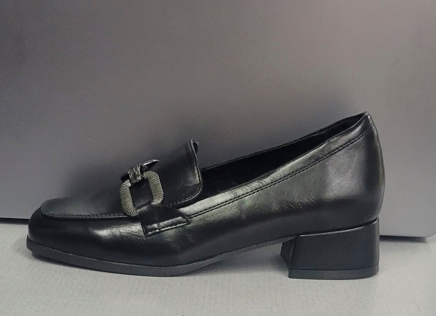 Black Loafer Shoe
