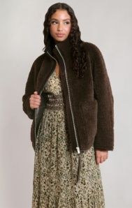 Faux Shearling Jacket
