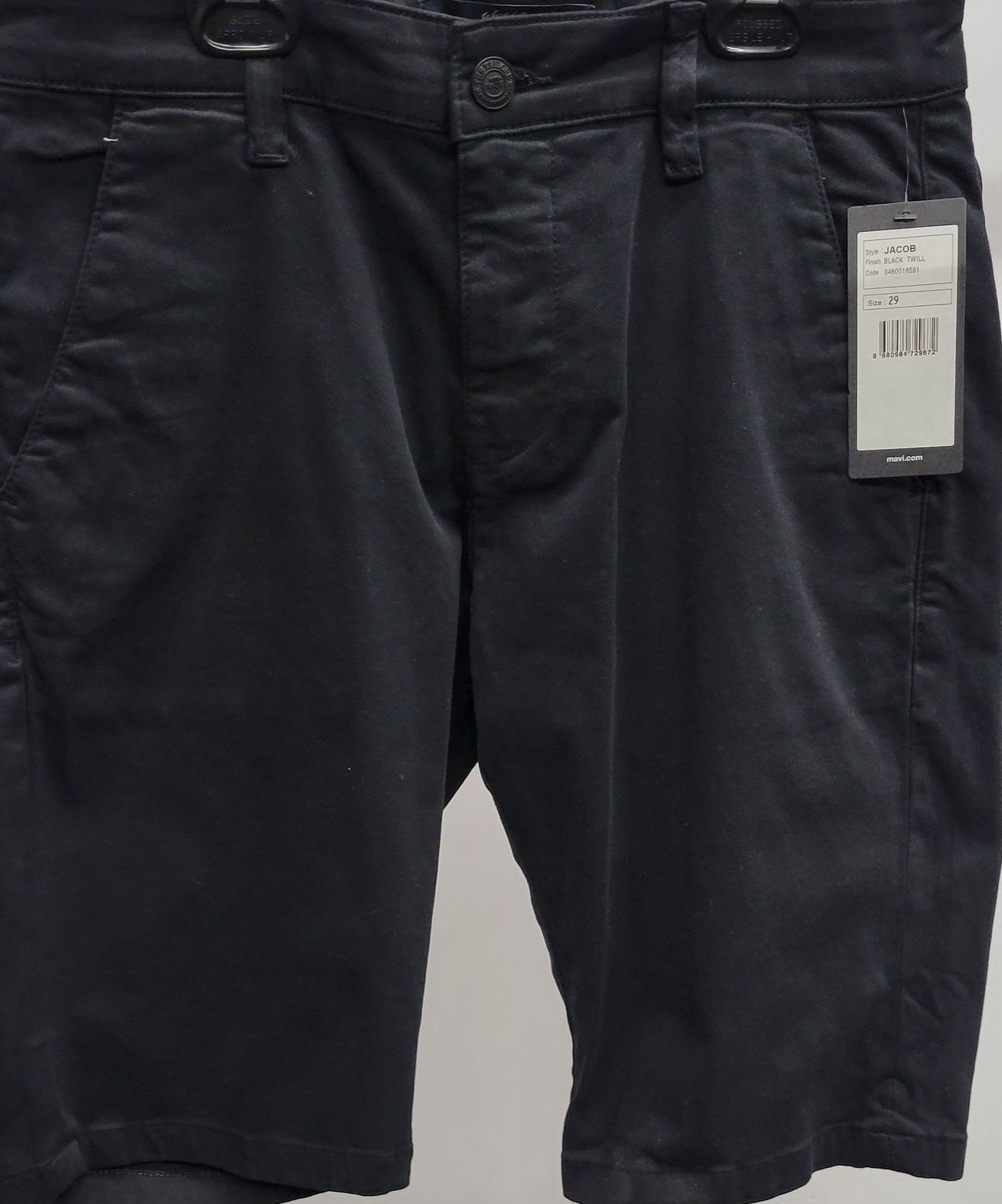 Jacob Twill Short-Black