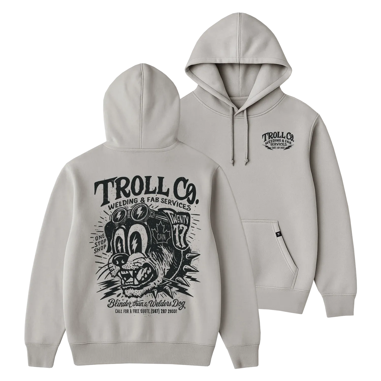 Welders Dog Canada Hoodie