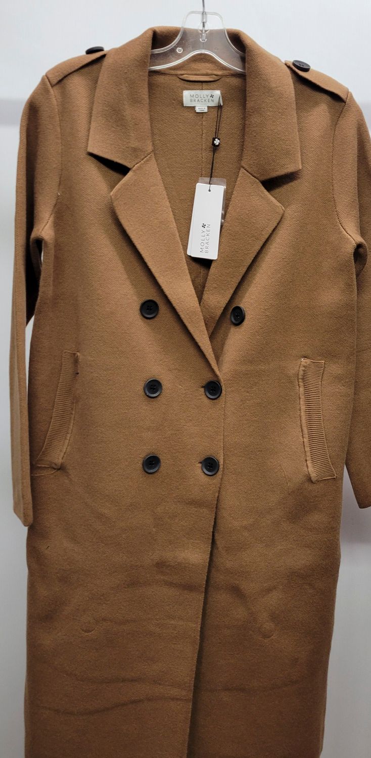Knitted Trench Coat