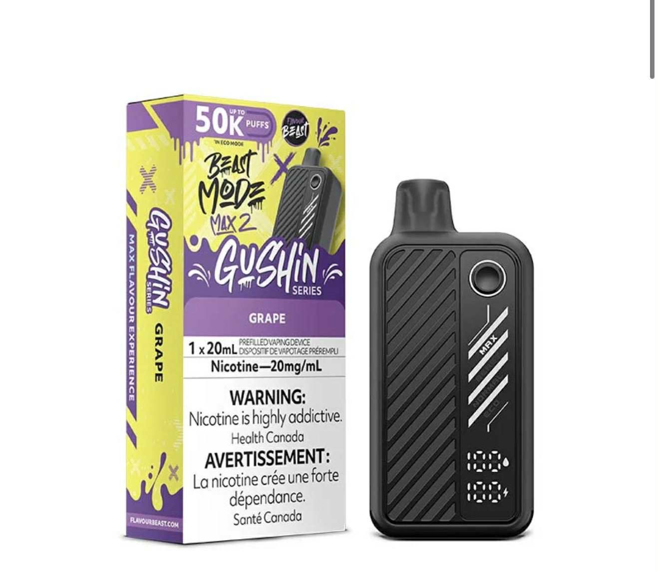 FLAVOUR BEAST MODE MAX 2 GUSHIN