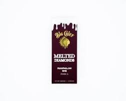 BIG CHIEF: 2grams Melted Diamonds Disposable Vape - Napalm OG INDICA