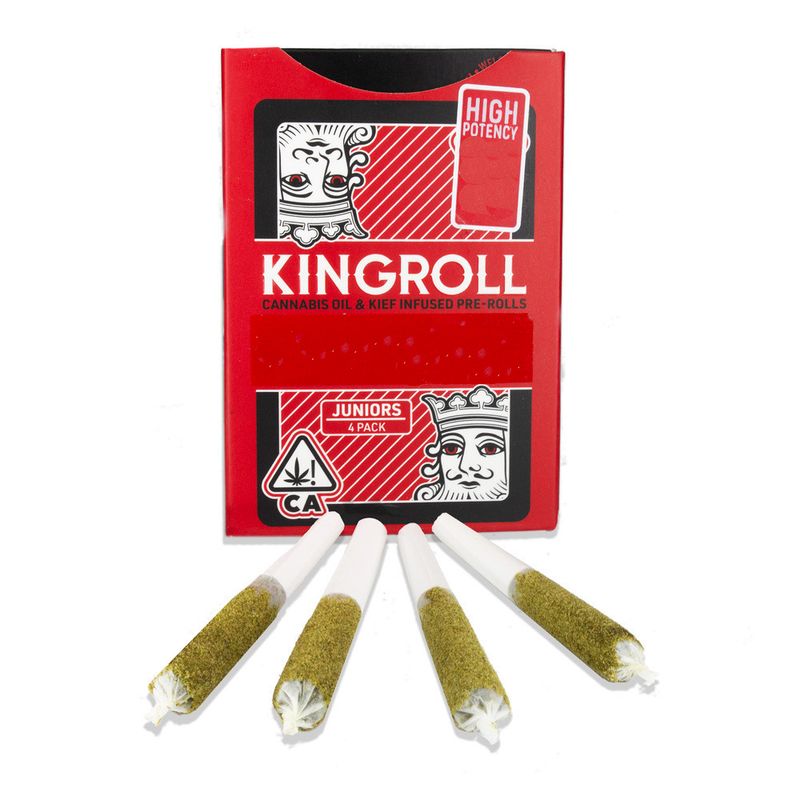 KINGROLL: Cannabis Oil &amp; Kief Infused Pre-Roll Dealer’s Choice SATIVA Variety Pack