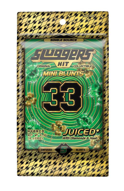 Sluggers HIT: 5pk INFUSED mini Blunts, JUICED* With Diamonds &amp; Hash - 33 HYBRID