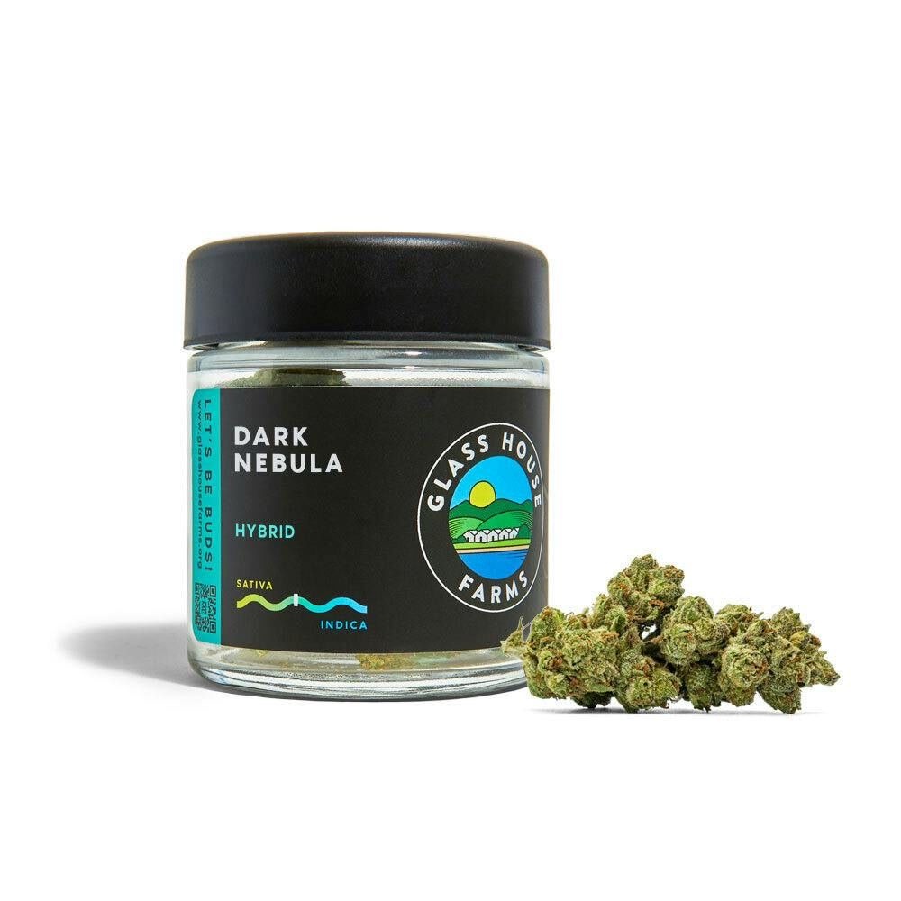 Glass House Farms: 3.5g Cannabis Flower THC: 29.79% - Dark Nebula HYBRID