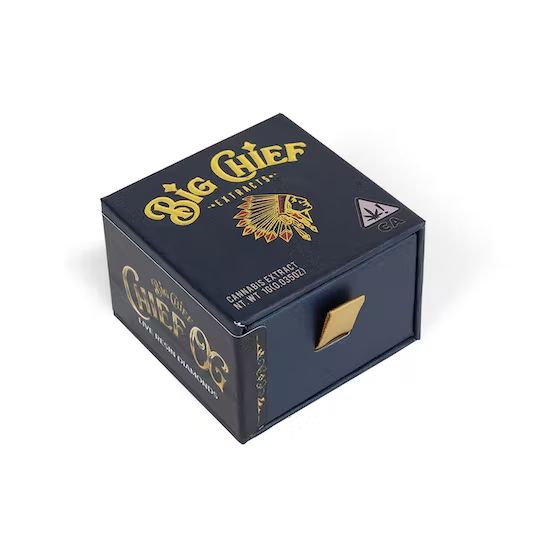 BIG CHIEF Extracts: 1gram Live Resin Diamonds - Chief OG