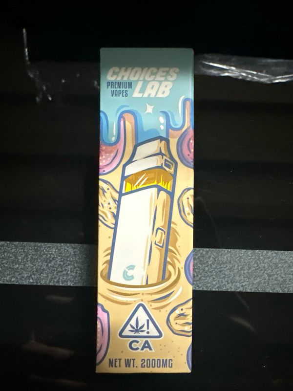 2G Choice Lab Premium Vapes - Liquid Diamond - Sugar Cookie (H) X Glacial Guava (H)