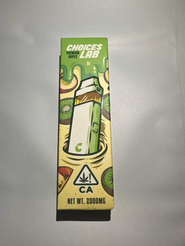 2G Choice Lab Premium Vapes - Liquid Diamond - Apple Slices(H) X Killer Kiwi(I)