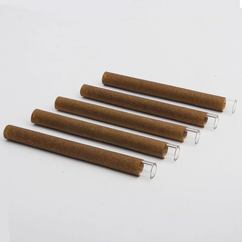 2g Glass Tip Hemp Blunt INFUSED w/ Hash x Kief x Terpenes - Sweet Strawberry INDICA