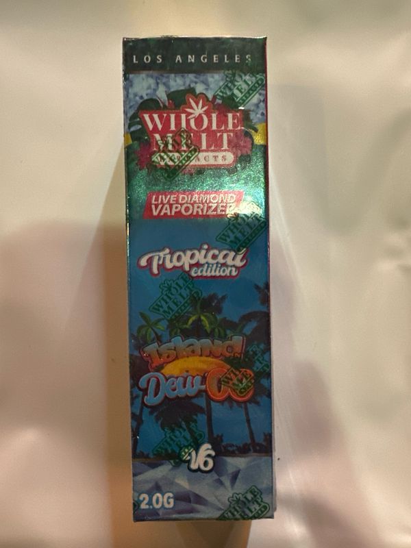 WHOLE MELT Extracts: 2gram Live Diamond Disposable Vape - Island Dew OG (I)HYBRID