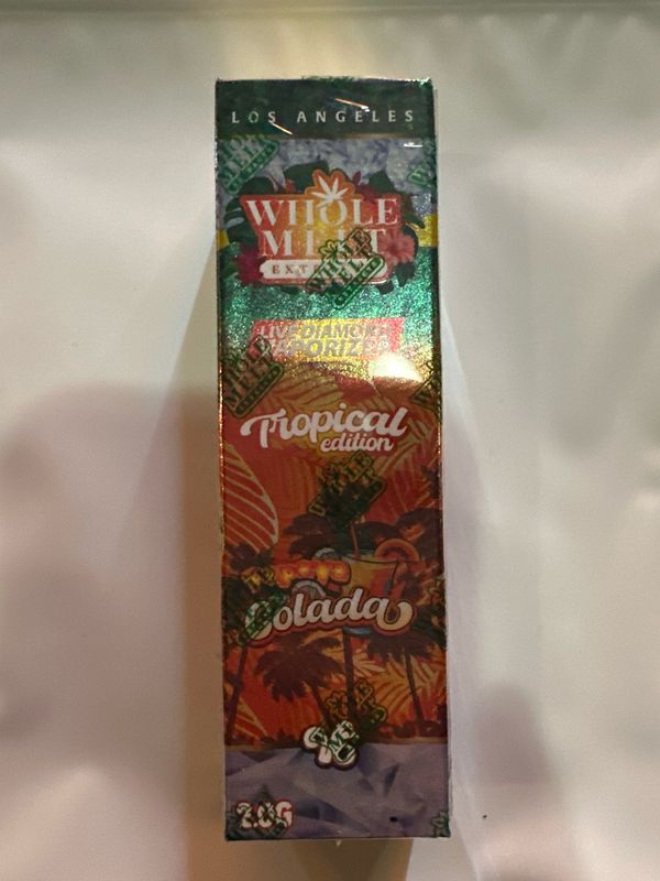 WHOLE MELT Extracts: 2gram Live Diamond Disposable Vape - Papaya Colada (INDICA)