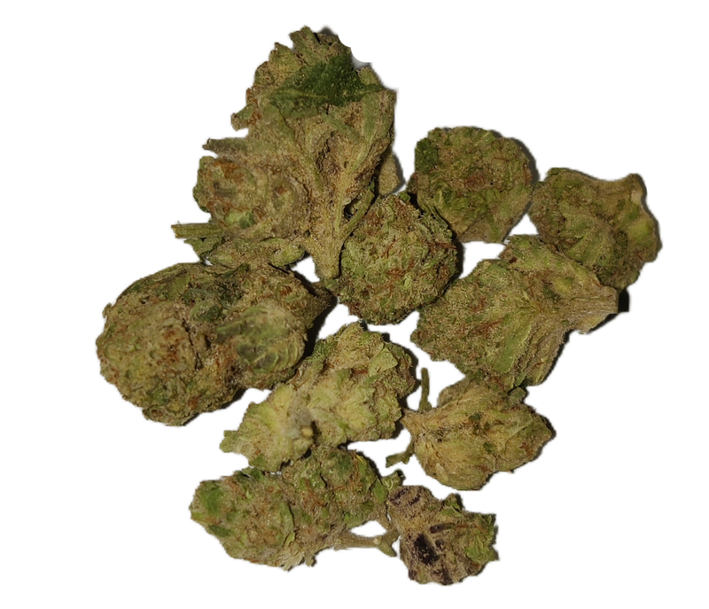 Flower: Gelato Cake (smalls) THC: 23% 3.5g HYBRID
