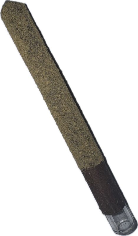 2g Glass Tip Hemp Blunt INFUSED w/ Hash x Kief x Terpenes - Runtz x Alien Mints HYBRID