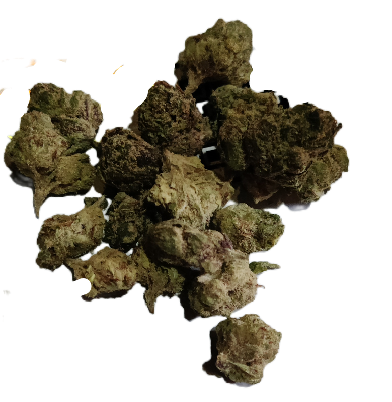 Flower: Bluemosa (smalls) THC: 22% 1 Ounce HYBRID