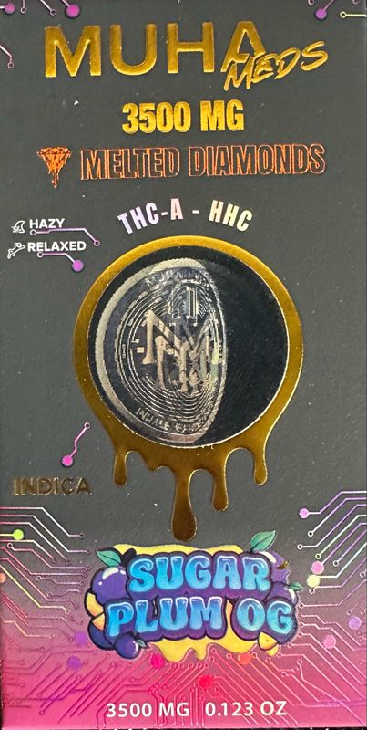 MUHA MEDS: 3.5g Disposable Vape - Indica Sugar Plum OG