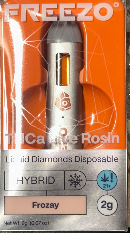 Freezo: 2 Gram Disposable Vape - Hybrid Frozay