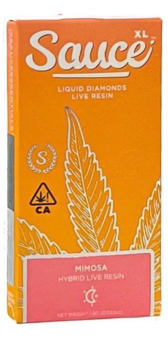 SAUCE XL: Sauce Liquid Diamonds Live Resin 1.5g Mimosa Hybrid