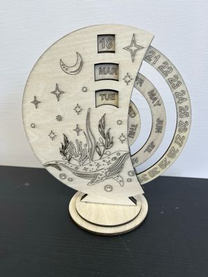 Whale Perpetual Calendar