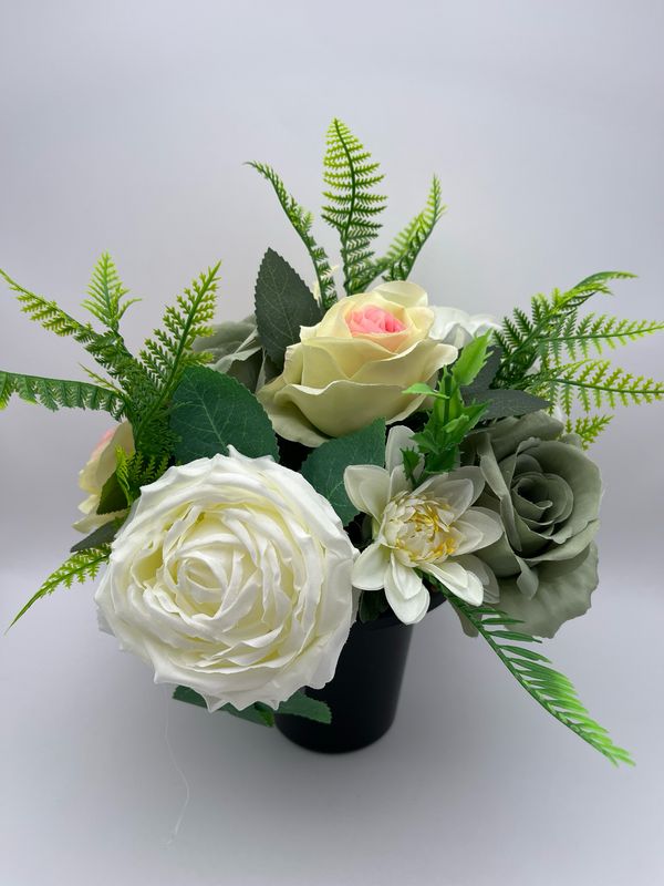 Rose Cemetery Pot
