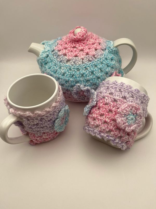 Crochet Tea Set