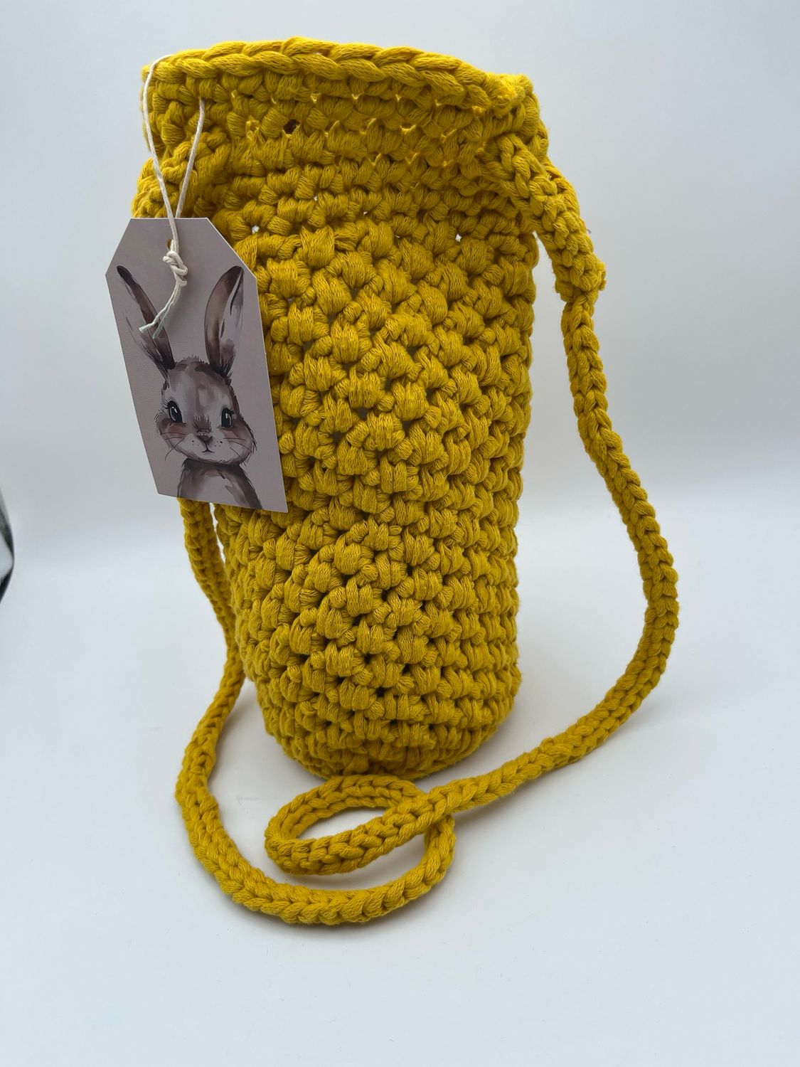 Yellow bottle bag