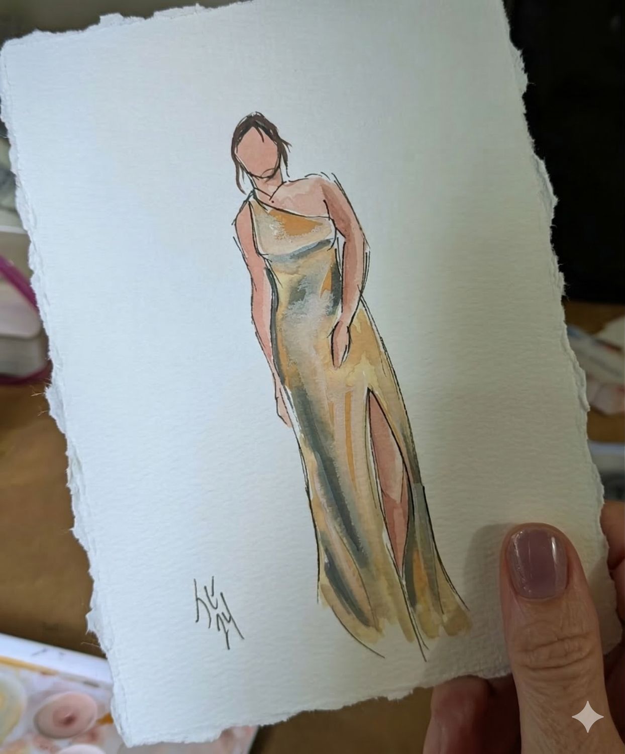 Custom Watercolor Portrait