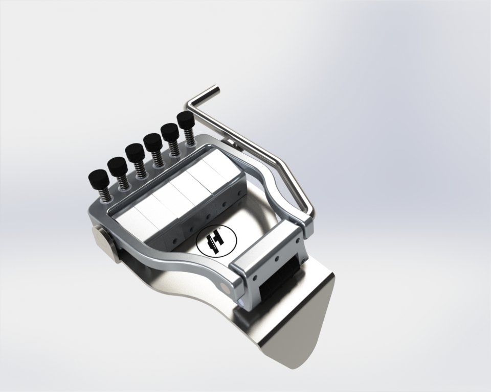Hipshot Doubleshot Tuning Tailpiece #HP1106R