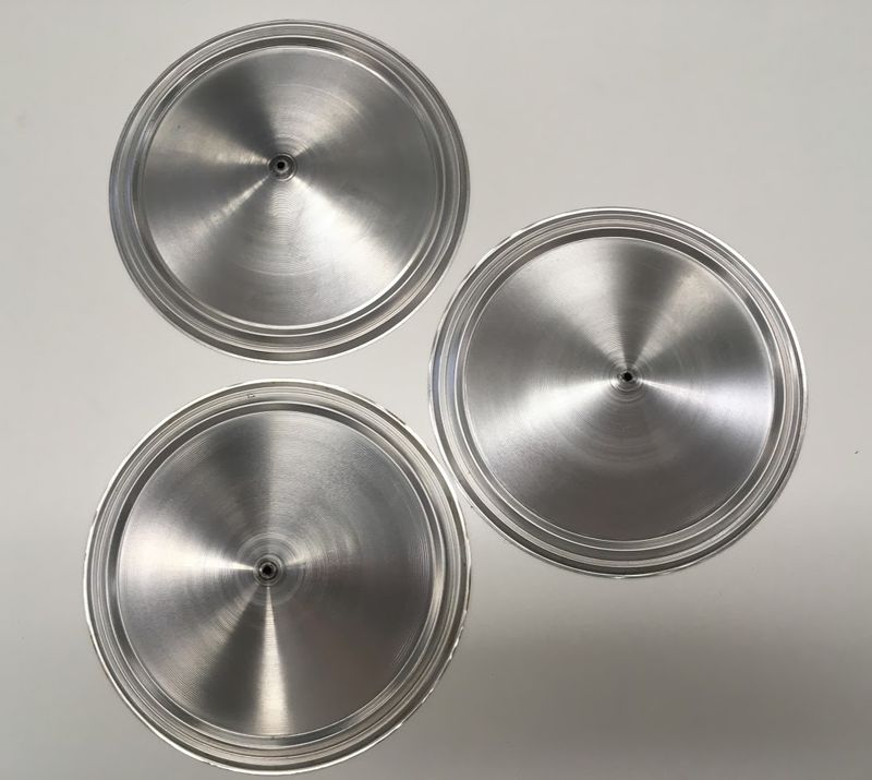 Quarterman QNTC-6 National -style Tri-cone Set of (3) 5-15/16" Resonator Guitar > Res-O-Cones BLEM