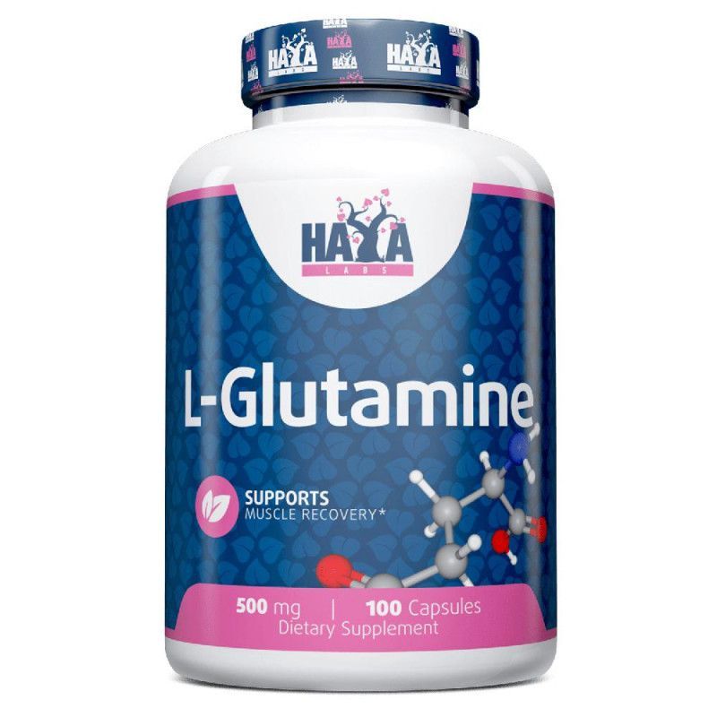 L-Glutamine 500 mg. - 100 Caps.