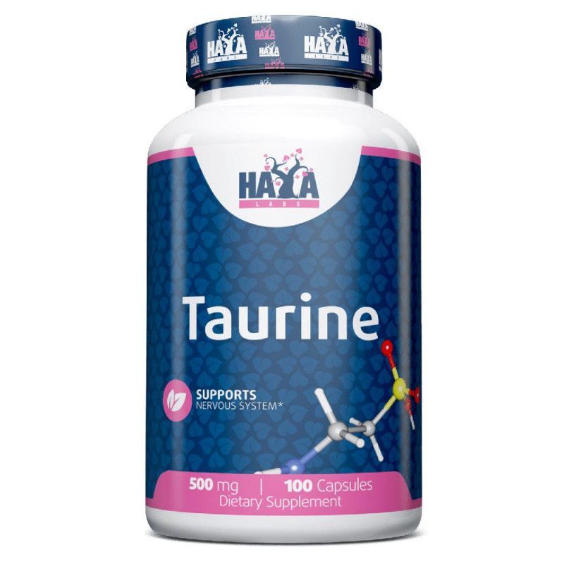 Taurine 500 mg. - 100 Caps.