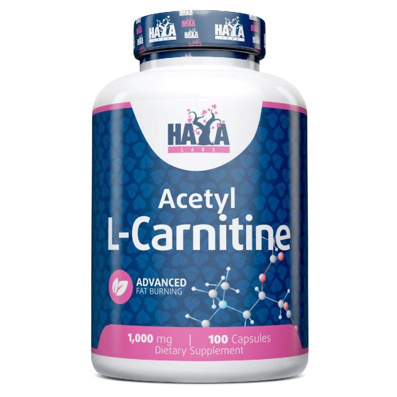 Acetyl L-Carnitine 1000 mg - 100 Caps.