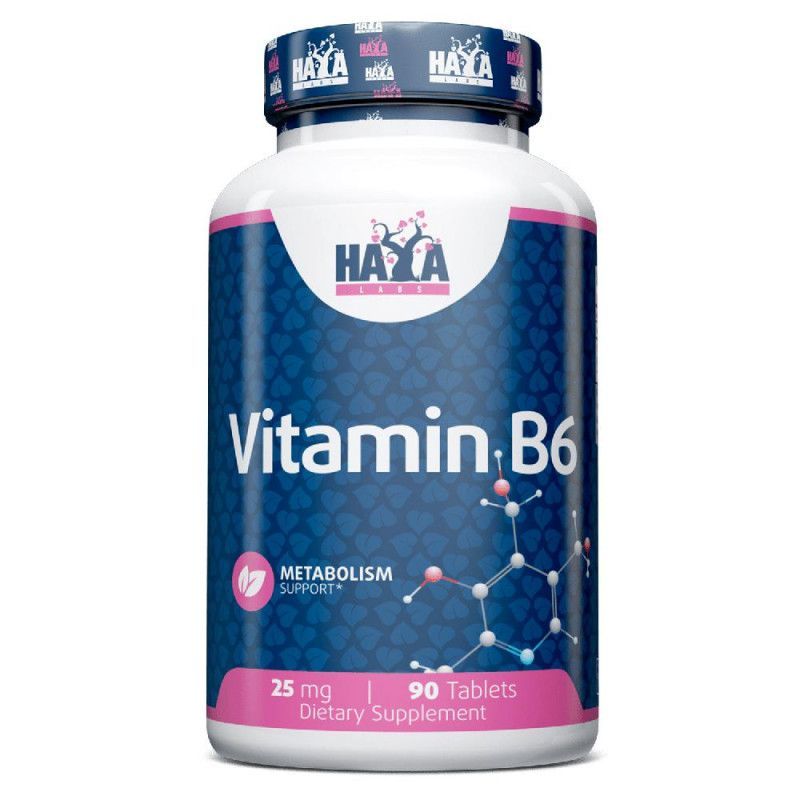 Vitamin B6 - 25 mg. - 90 Tabs.