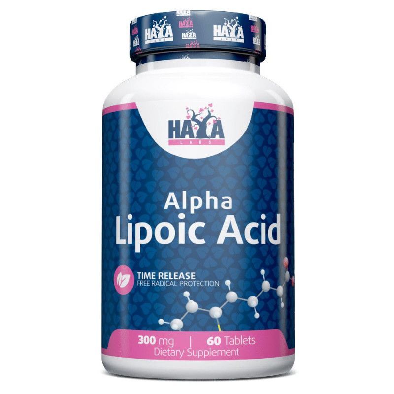 Sustained Release Alpha Lipoic Acid 300 mg. - 60 T