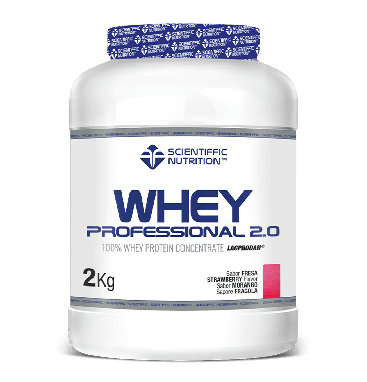 Scientiffic Nutrition Whey Professional 2.0 Lacprodan® Digezyme® 2Kg Fresa