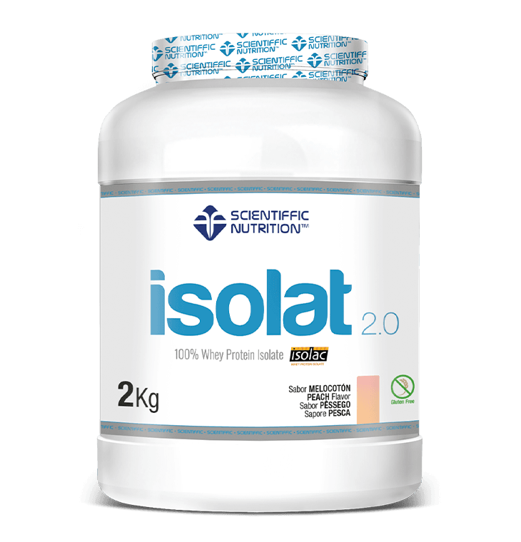 Scientiffic Nutrition Isolat 2.0 Whey Protein Isolac® 2kg Melocotón