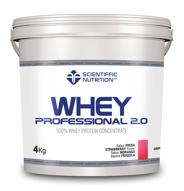 Scientiffic Nutrition Whey Professional 2.0 Lacprodan® Digezyme® 4kg Fresa