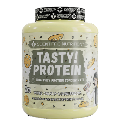 Scientiffic Nutrition Tasty ! Protein 2Kg White Choco Cookieboom