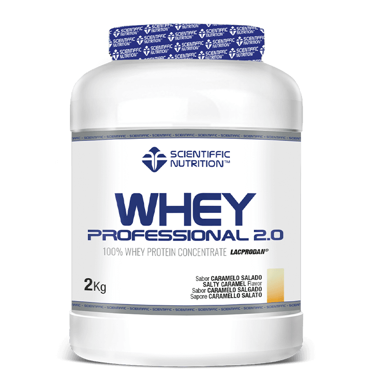 Scientiffic Nutrition Whey Professional 2.0 Lacprodan® Digezyme® 2Kg Caramelo Salado