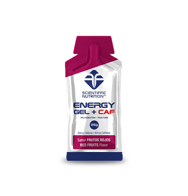 Scientiffic Nutrition Gel Energy 25g +CAF Frutos Rojos