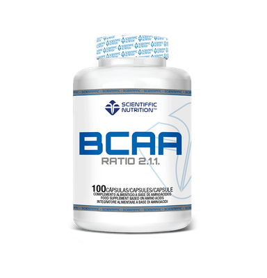 Scientiffic Nutrition BCAA 500mg Fermentación Natural 100caps