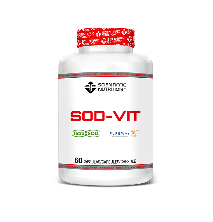 Scientiffic Nutrition SOD-VIT (TetraSOD + Vitamin C) 60caps